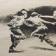 The illustration that accompanies the first appearance of the skinhead characters.